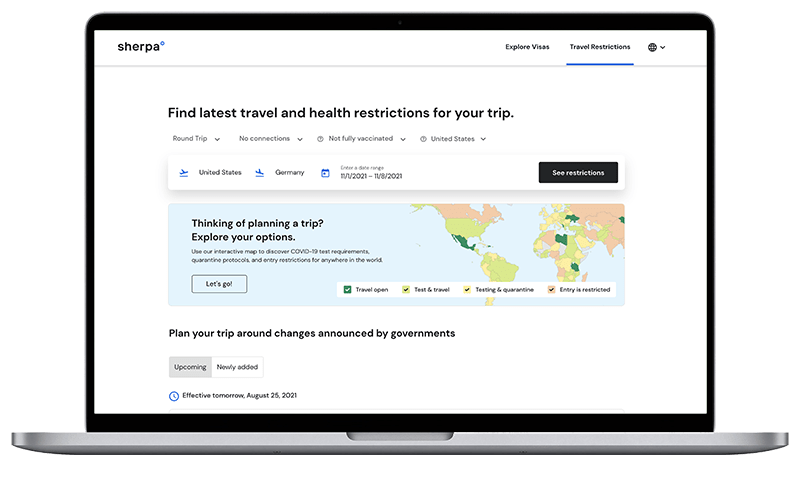 Sherpa screenshot