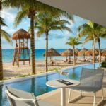 Tropical beach view