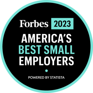 Forbes – Americas Best Small Employers 2023 logo