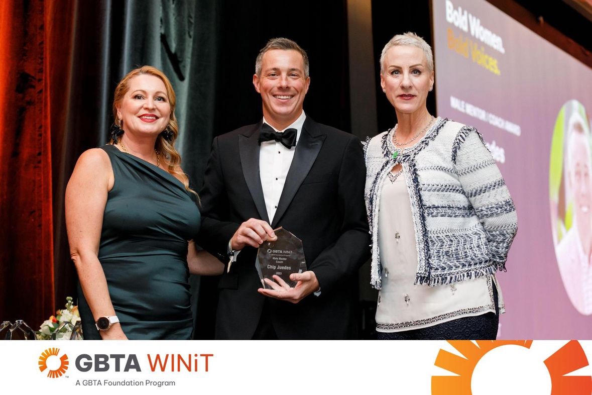 Chip winning WinIt Award