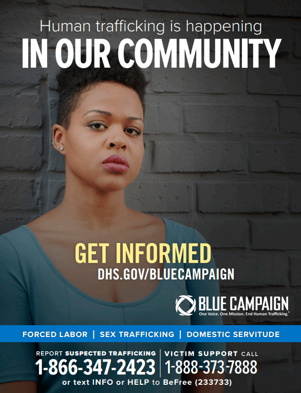 Human Trafficking Posters