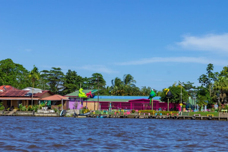 House in the river, Tortuguero, Costa Rica
