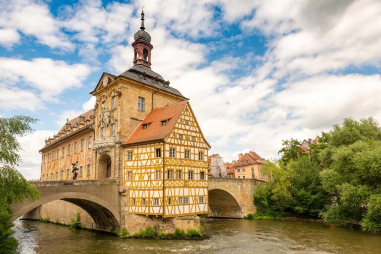 Historic town hall of Bamberg (Franconia, Germany)