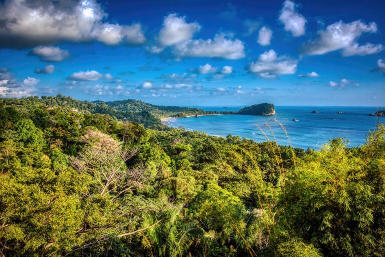 Manuel Antonio national park beach and peninsula, Costa Rica