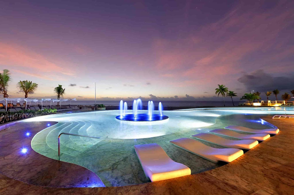 TRS-yucatan-riviera-maya-sunset-pool